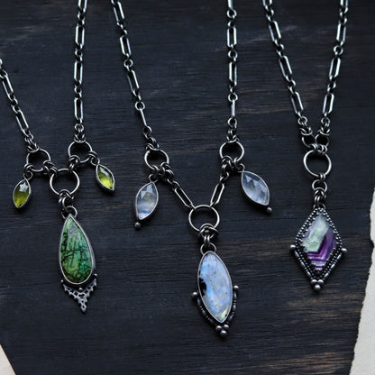 Monarch Opal Necklace