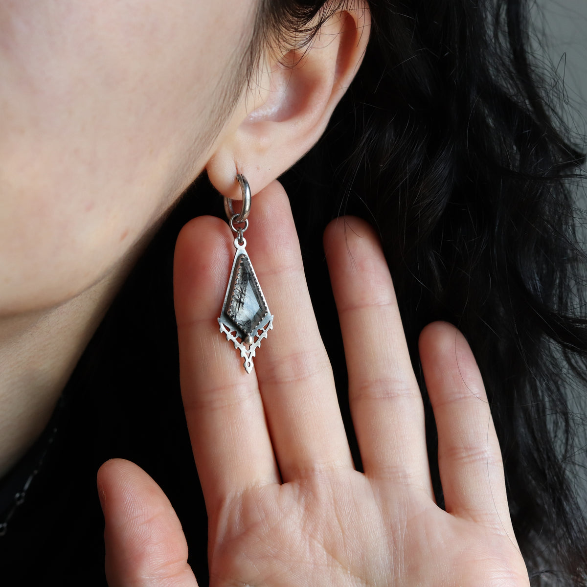 Nocturne Hoop Earrings