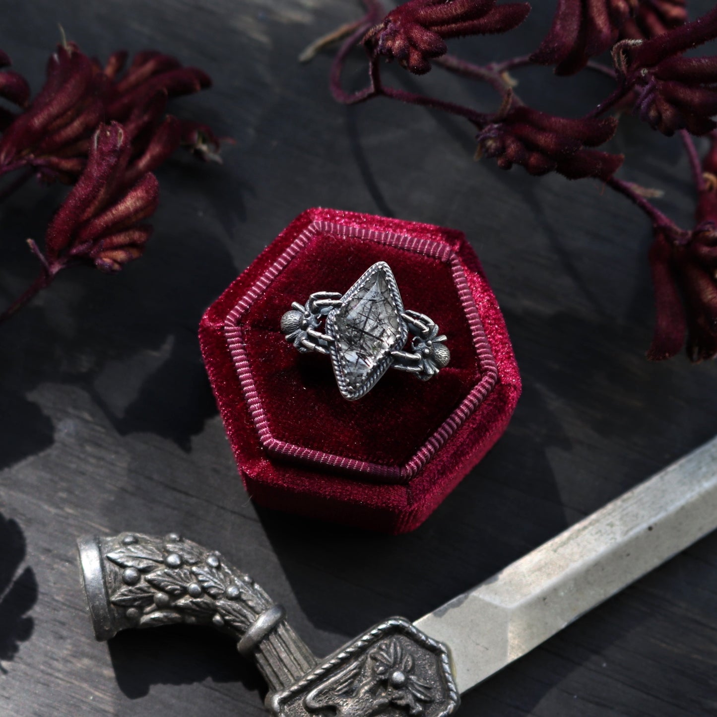 Double spider ring