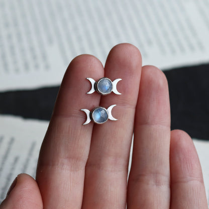 Moon Phase Studs