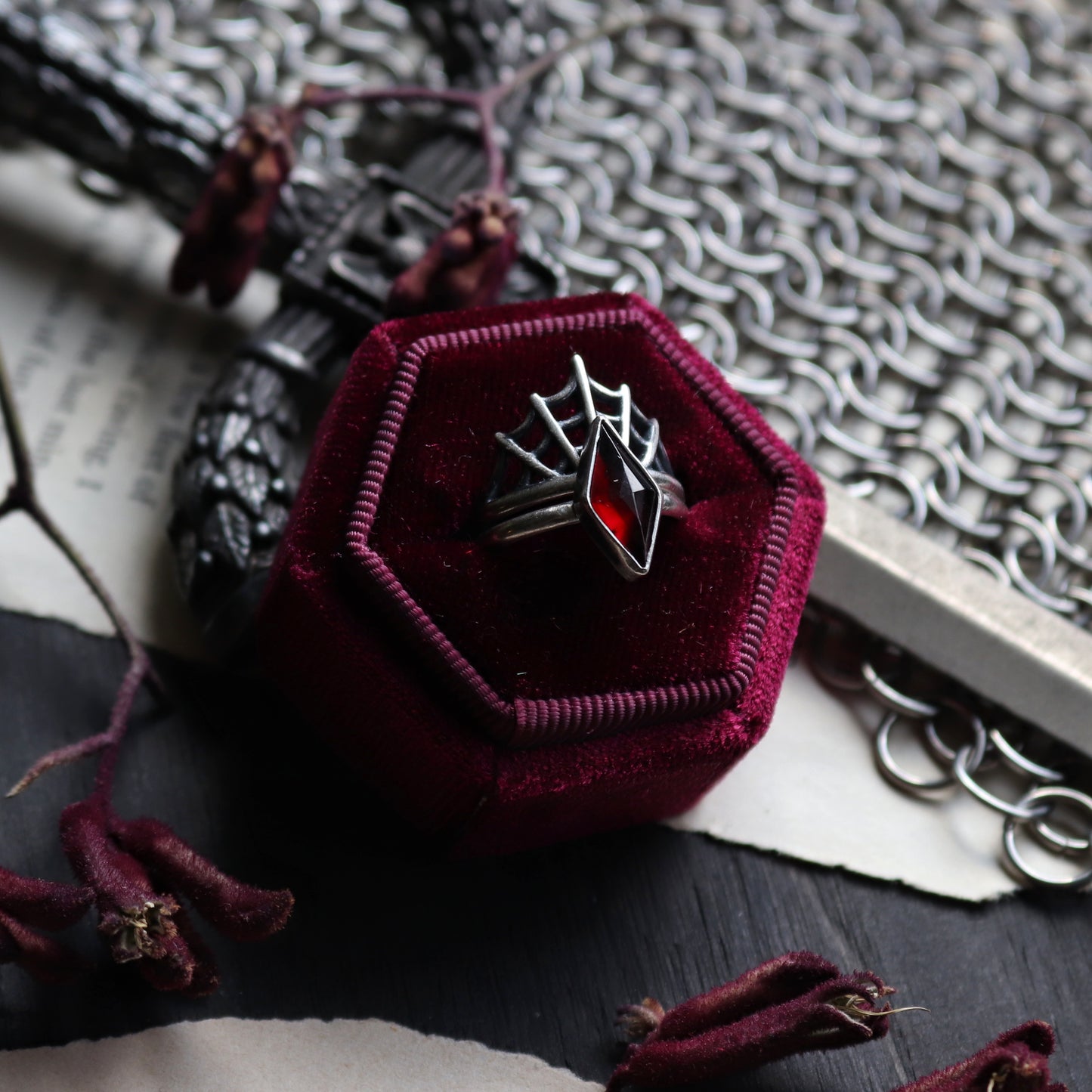 Weaver Ring Stack