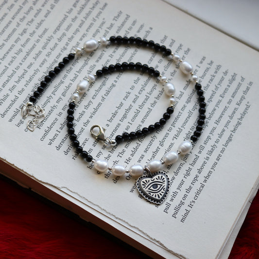 Beaded Gemstone Necklace