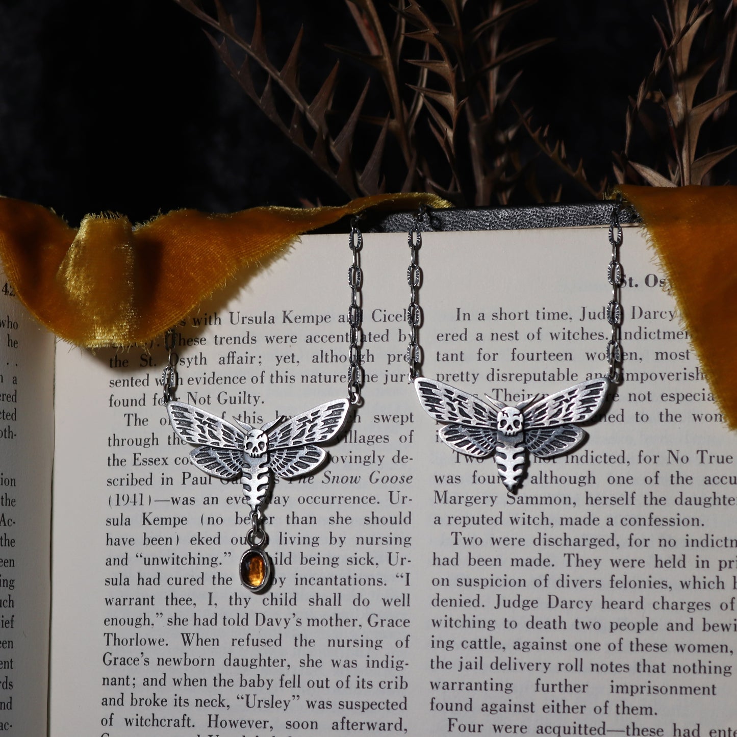 Death's Head Moth Pendant