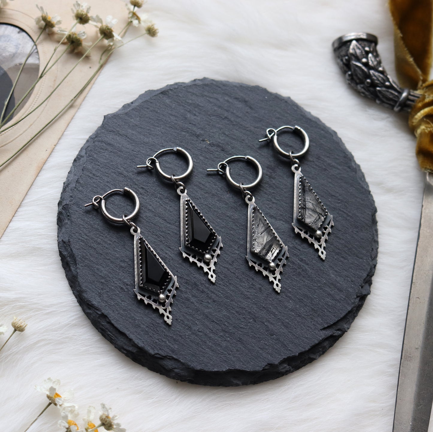 Nocturne Hoop Earrings