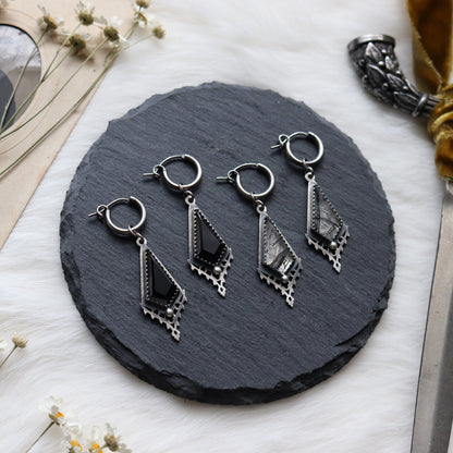 Nocturne Hoop Earrings