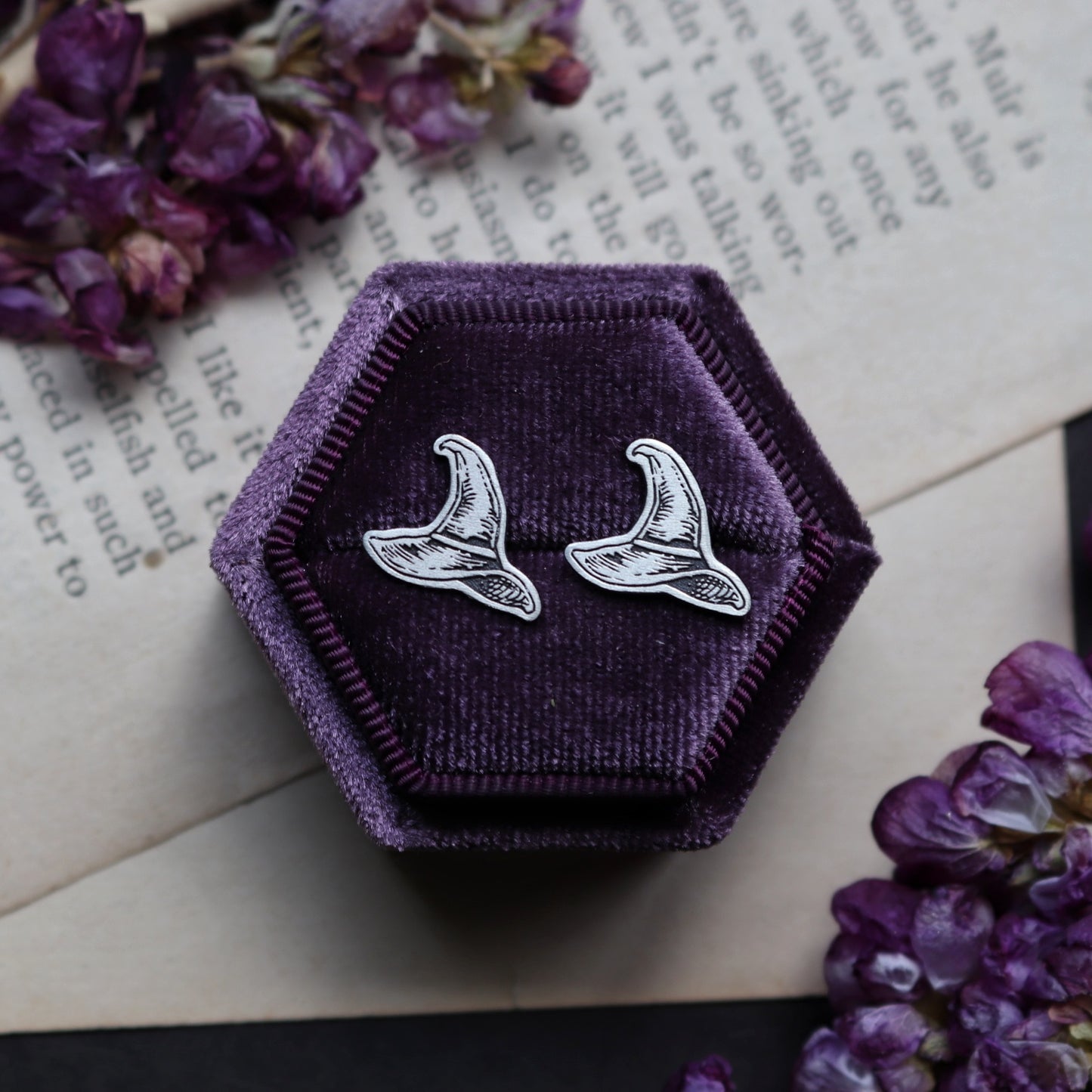 Witch Hat Studs