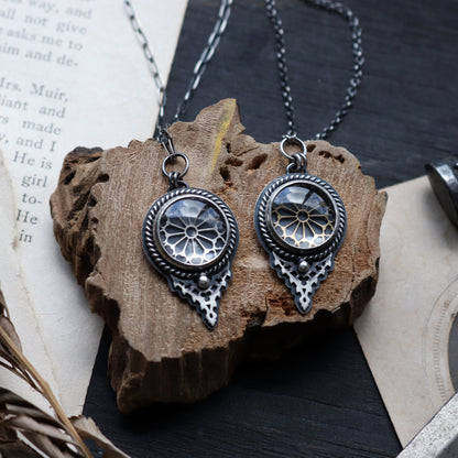 Mini Cathedral Window Necklace