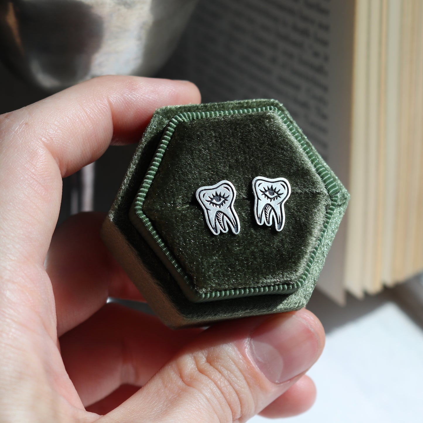 Spooky Tooth Studs