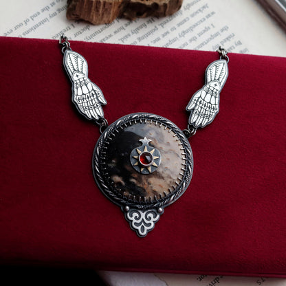 Pomegranate Statement Pendant