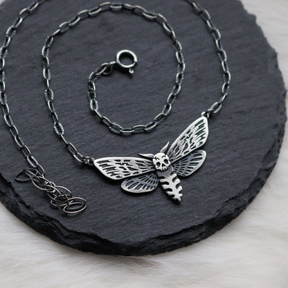 Death's Head Moth Pendant