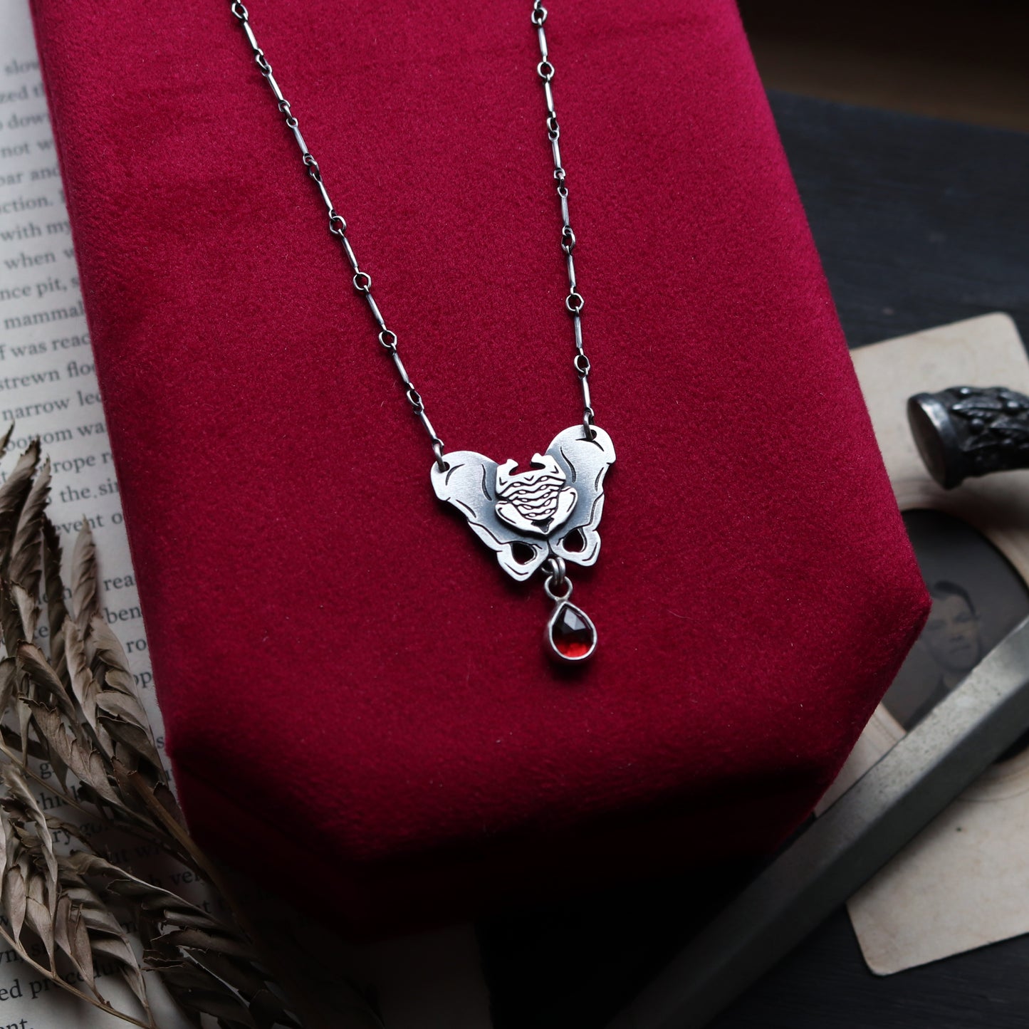 Anatomical Pelvis Necklace