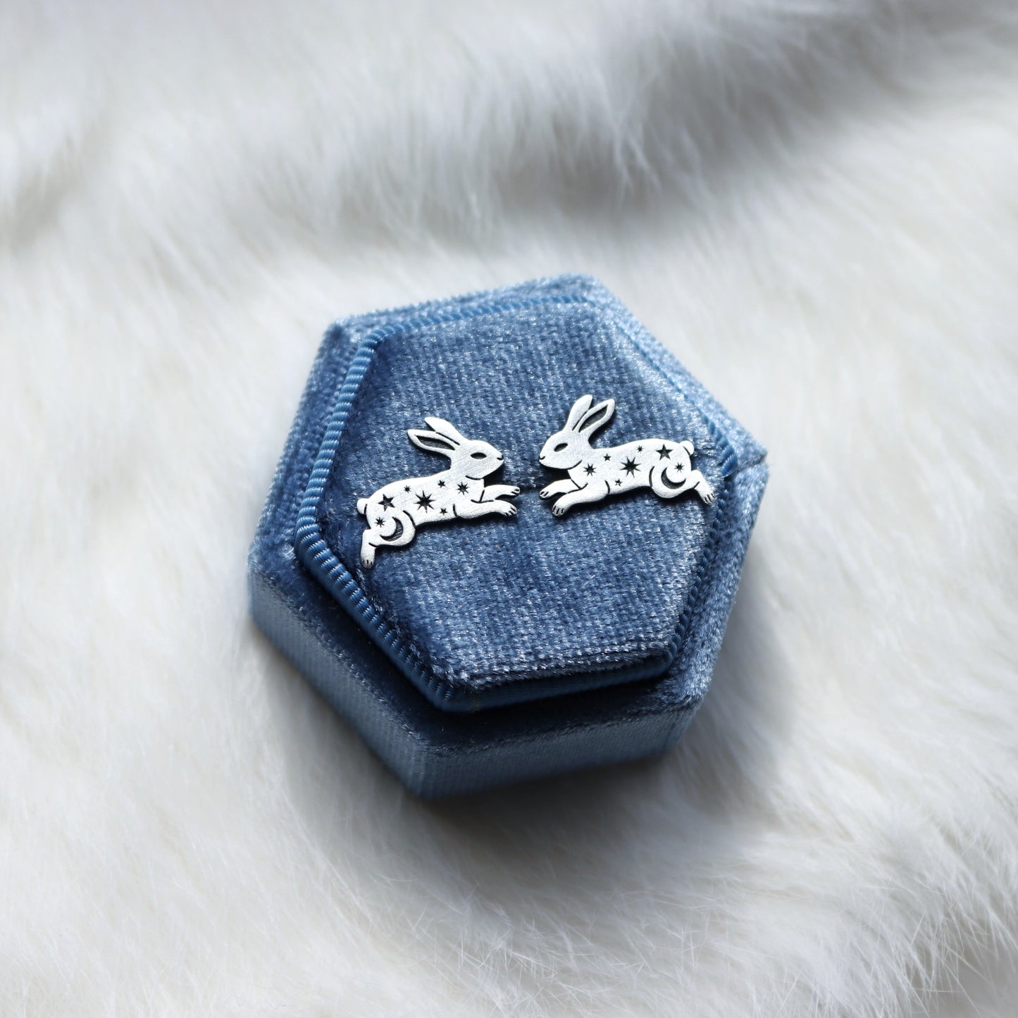 Celestial Bunny Studs