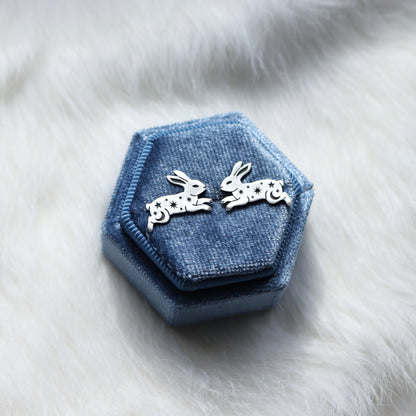 Celestial Bunny Studs