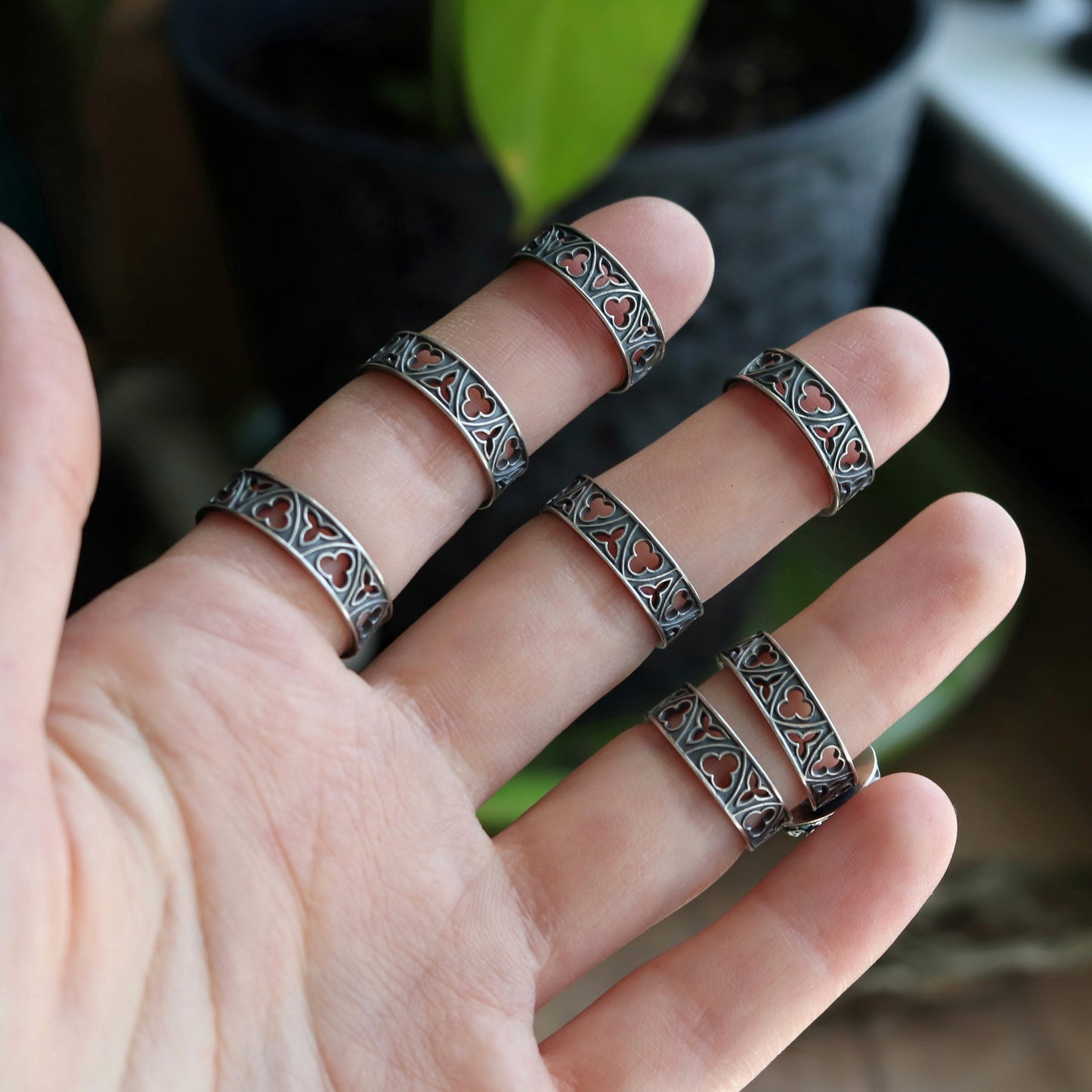 Celestial Kyanite Rings