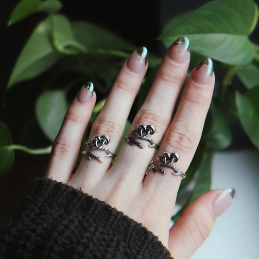 Adjustable Mushroom Ring (8372399669410)