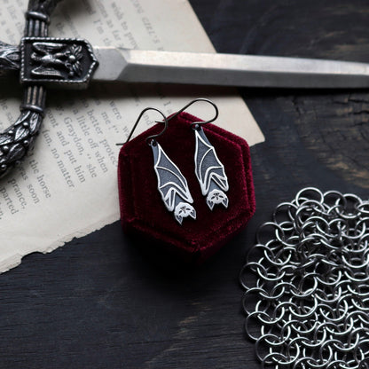 Mini Bat Earrings