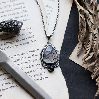 Spider Web Pendant