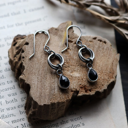 Infinity Gemstone Earrings