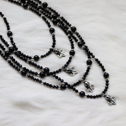 Beaded Mourning Necklaces