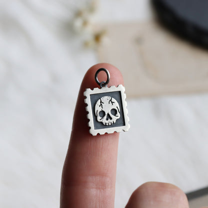 Skull Stamp Charm