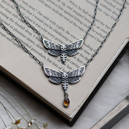 Death's Head Moth Pendant