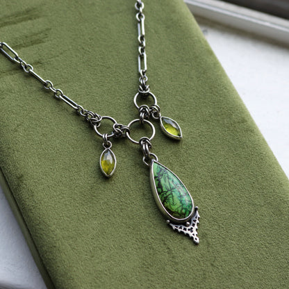 Monarch Opal Necklace