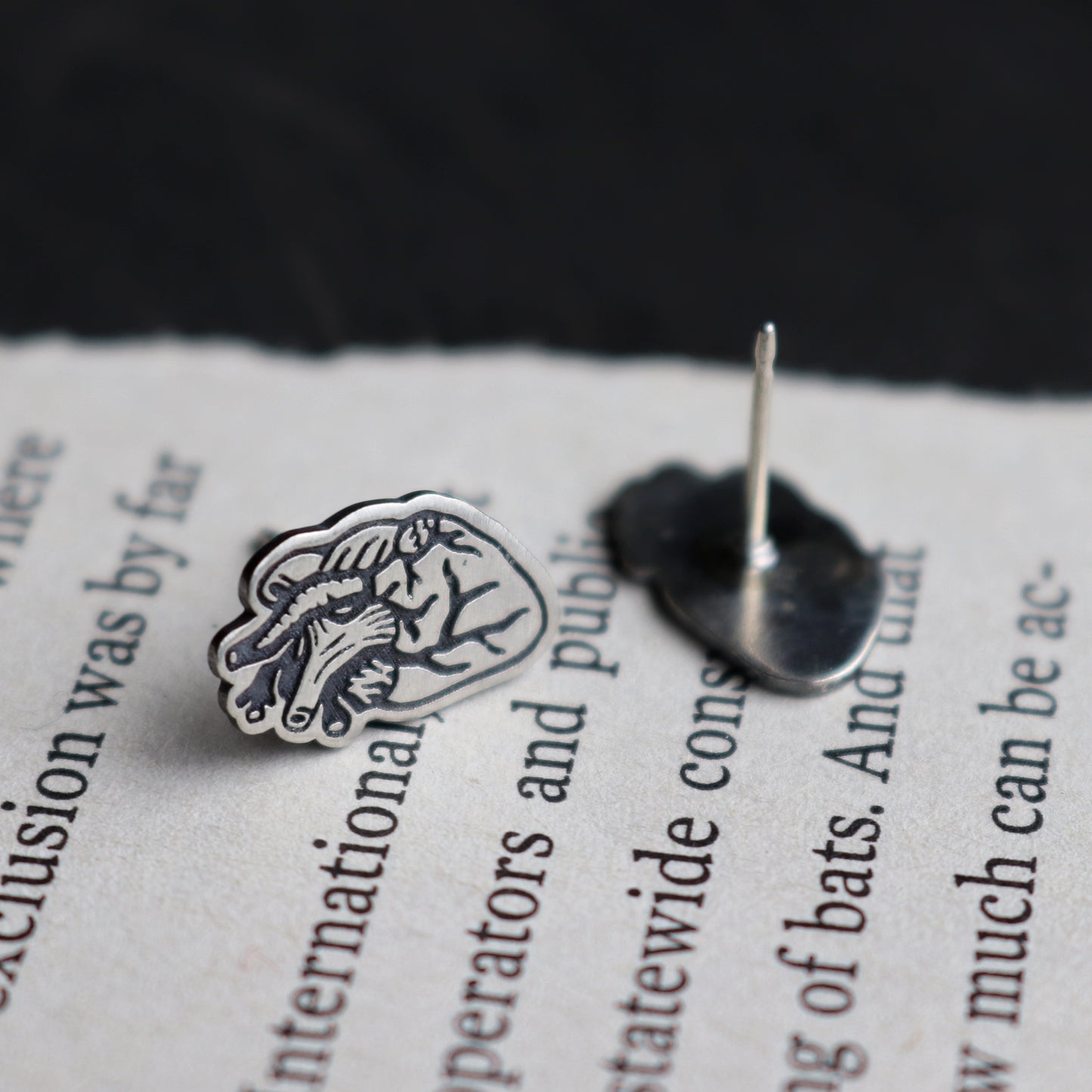 Anatomical Hear Studs