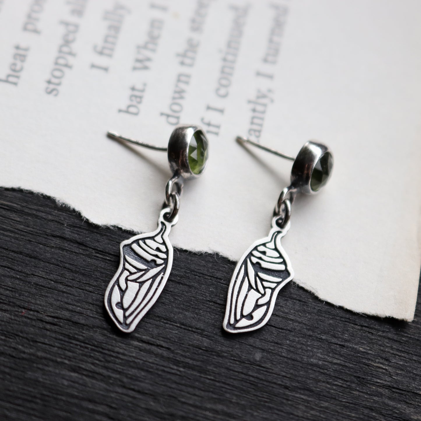 Cocoon Gemstone Studs